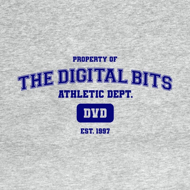 The Digital Bits DVD Athletics - Blue on Light by TheDigitalBits